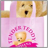 Tender Teddy Orphans Shopping Bag