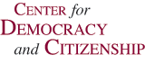 Center for Democracy and Citizenship logo.