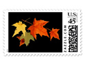 Autumn Colors Custom Postage