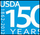 USDA 150th Logo