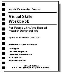 Visual Skills Workbook for People With Macular Degeneration