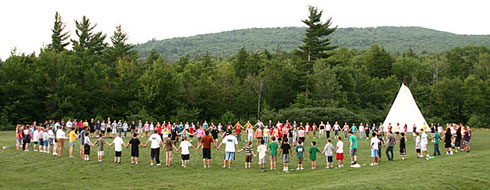 Camp Closing Circle Photo