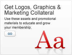 Get Logos, Graphics and Marketing Collateral. Use these assets and promotional materials to educate and grow your membership. Photo of an uppercase and lowercase letter A. Go. 