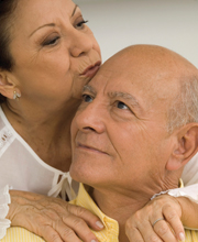 Elderly couple