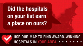 Hospitals Map graphic 