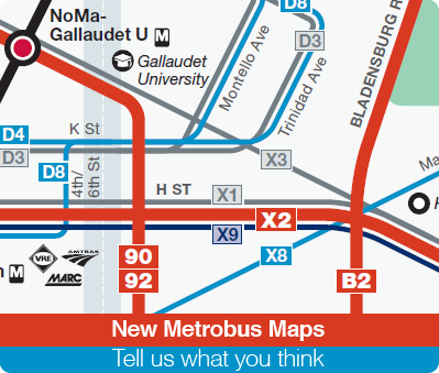 New Metrobus Maps - Tell us what you think