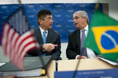 Secretary Locke and Minister Miguel Jorge
