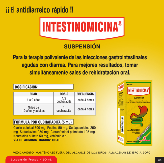 Intestonomicina Suspension