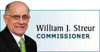 Official Portrait of Commissioner William J. Streur