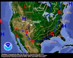 National Weather Map - Click to enlarge