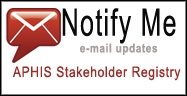 APHIS Stakeholder Registry