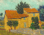 Vincent van Gogh Farmhouse in Provence, 1888 Ailsa Mellon Bruce Collection 1970.17.34