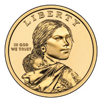 The Native American $1 Coin - obverse image