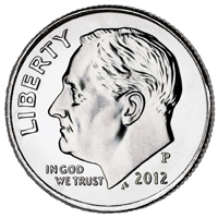 Ten-Cent Coin - obverse image
