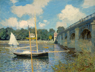 Image: Claude Monet, The Bridge at Argenteuil, 1874, Collection of Mr. and Mrs. Paul Mellon, 1983.1.24