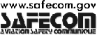 Safecom Logo and Link to the Safecom  Website.