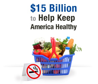 $15 billion to help keep america healthy