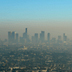 Photo of a city shrouded in air pollution.