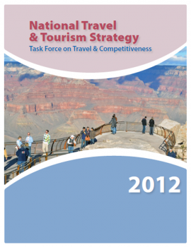 Report cover: National Travel and Tourism Strategy