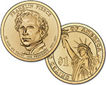 Presidential $1 Coin: Franklin Pierce.