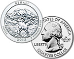 Denali National Park and Preserve Obverse and Reverse