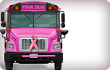 pink bus