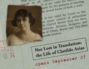Not Lost in Translation: The Life of Clotilde Arias