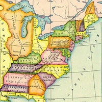 U.S. map as seen in the year 1800 (State Department Image)