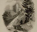 Image of the nineteenth century painting Red Mill Fall (Opposite Albany) by William Tolman Carlton.