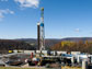 Photo of a natural gas drilling platform in Pennsylvania.