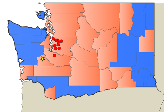 Image of the state with councils