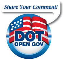 Share Your Comment on the DOT Open Gov Plan