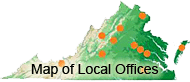 Click to show map of local offices.