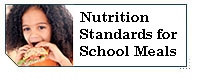 graphical link to Nutrition Standards for School Meals page