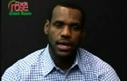 Charlie Rose Greenroom with LeBron James