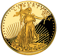 2012 American Eagle Gold Proof Obverse