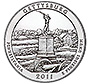 2011 ATB SILVER COIN - GETTYSBURG