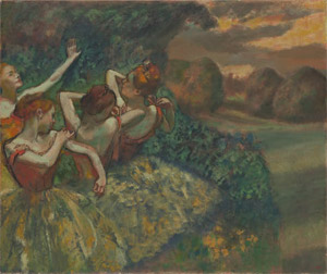Image: Edgar Degas Four Dancers, c. 1899 Chester Dale Collection 1963.10.122