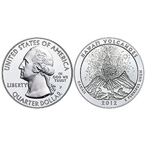 2012 HAWAII SILVER UNC COIN