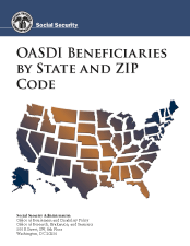 OASDI Beneficiaries by State and ZIP Code cover