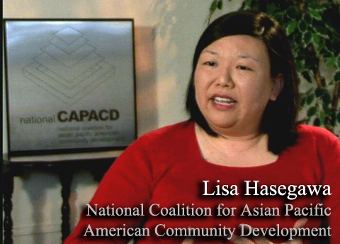 Lisa Hasegawa, National Coalition for Asian Pacific American Community Development
