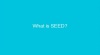 Graphic: What is SEED?