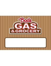 Eagle Books Boo’s Gas & Grocery Name Badges