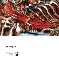 Eagle Books Coyote Thank You Postcard