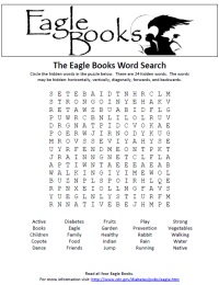 Eagle Books Word Search and Answer Keys