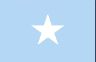 Date: 11/10/2011 Description: flag of Somalia: light blue with a large white five-pointed star in the center; the blue  today is said to denote the sky and the neighboring Indian Ocean; the five points of the star represent the five regions in the horn of Africa that are inhabited by Somali people: the former British and Italian Somalilands (Somalia), Djibouti, Ogaden (Ethiopia), and the Northern Frontier District (Kenya) © CIA World Fact Book