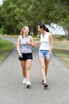 Friends walking