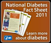 National Diabetes Fact Sheet 2011 Learn more about diabetes button