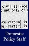 Domestic Policy Staff (ARC ID 157456)
