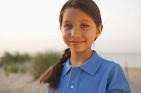 Girl on beach